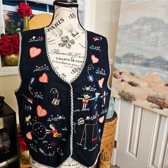 Vintage BSA Friendship Patched Embroidered Vest. - Picture 9 of 15